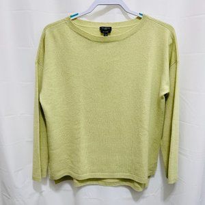 Talbots Petites Women’s Cashmere Sweater, Sz XLP, Pale green
